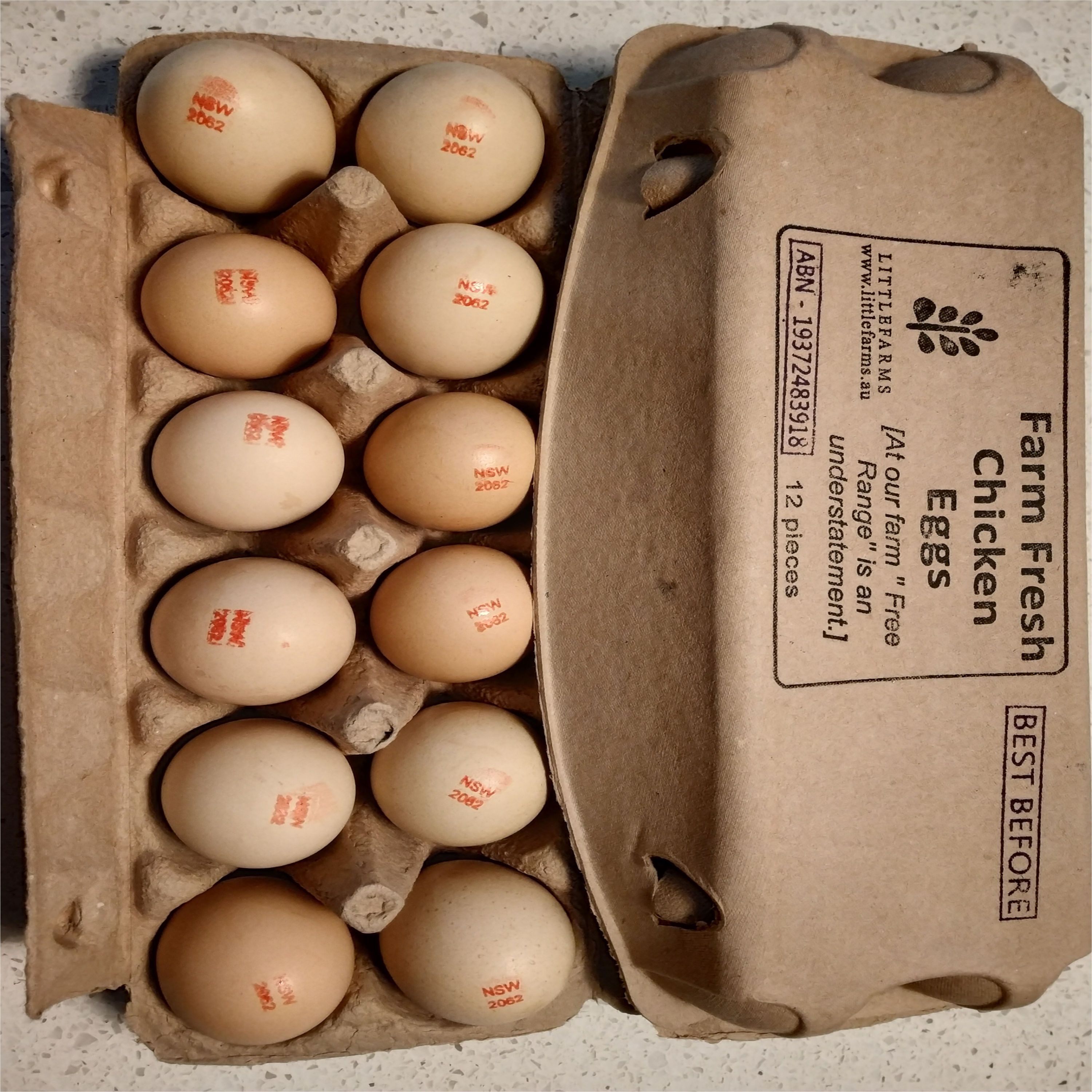 Farm Fresh Chicken Eggs